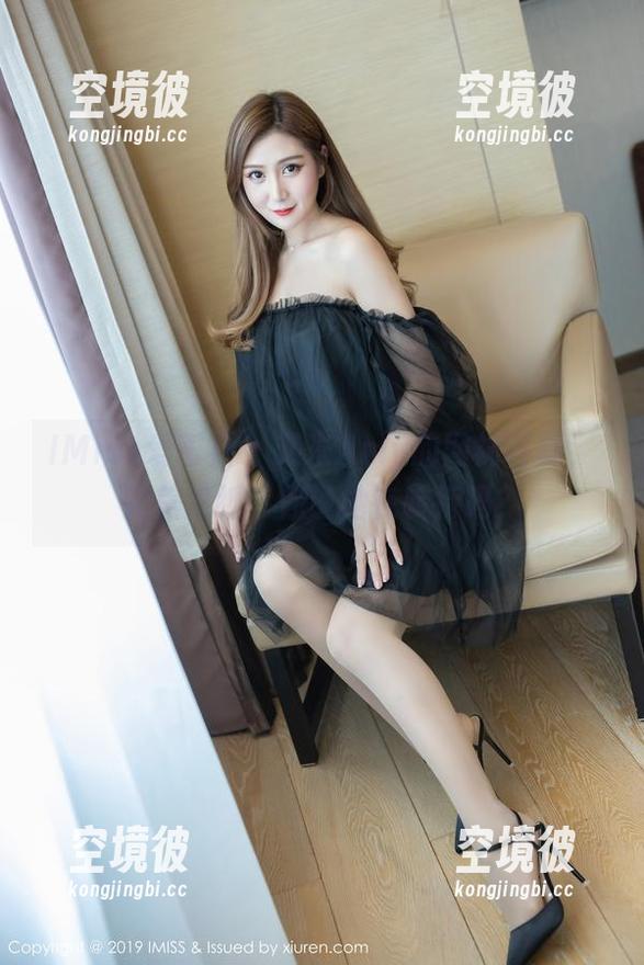 IMiss爱蜜社 - 艾米Amy的网袜写真，完美壁纸，你说她在转行吗？