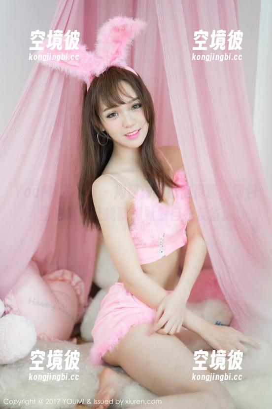 YouMi尤蜜荟 - 周妍希的镂空资源，图包里的细节让我就想默默自我反省。