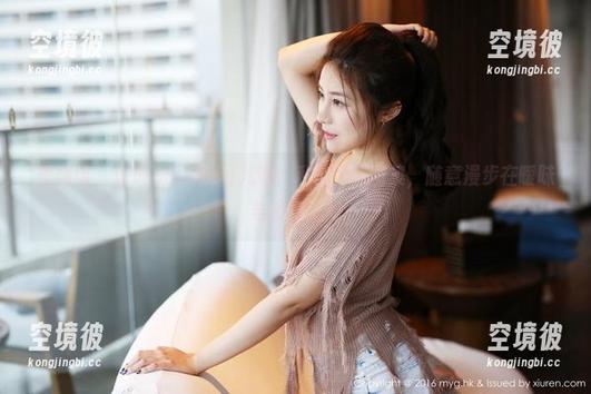 美媛馆 - 说说Barbie可儿啦：私拍网袜图集，随意漫步在暧昧与恣意之间