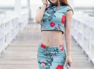 魅妍社 – Wendy智秀的写真？原图中那双美腿，完全没道理啊，怎么会这么好看。